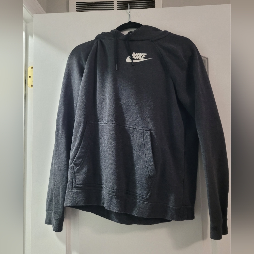 Womens nike dark grey hoodie